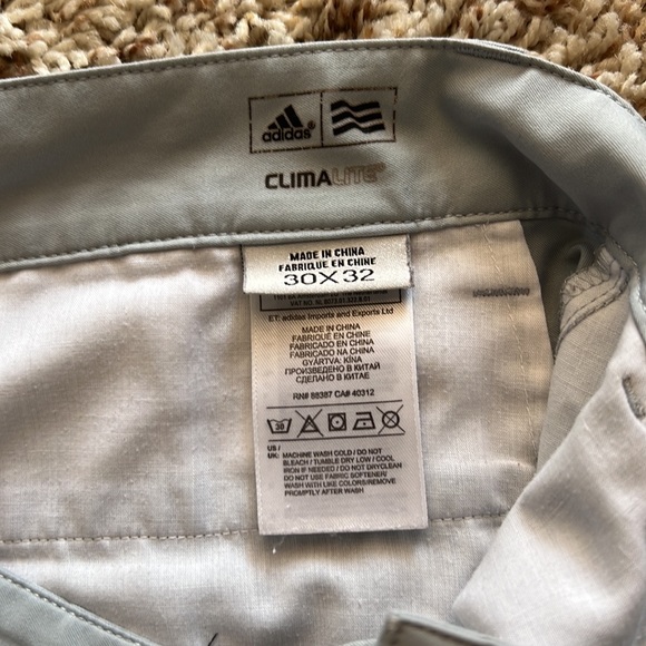 Adidas ClimaLite Mens Golf Pants - Picture 3 of 7